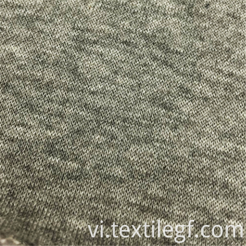 Polyester Fleece Knitted Brushed Garment CVC Fabrics